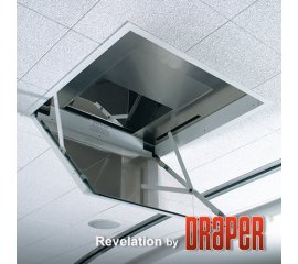 Draper Revelation Model A, 110 V supporto per proiettore Soffitto Bianco