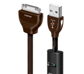 AudioQuest 0.75m Coffee USB cavo per cellulare Nero 0,75 m USB A Apple 30-pin