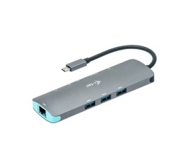 i-tec Metal USB-C Nano Docking Station di metallo con 4K HDMI LAN + Power Delivery 100 W