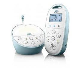 SCD560 BABY MONITOR 330MT ECO DECT BIA/AZZ.+SUCCH.SCF178