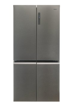 Haier Cube 90 Serie 5 HTF-540DP7 frigorifero multi-door Libera installazione 528 L F Platino, Acciaio inossidabile