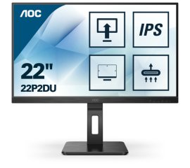 AOC P2 22P2DU LED display 54,6 cm (21.5") 1920 x 1080 Pixel Full HD Nero