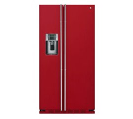 General Electric RCE 24 VGF 3R frigorifero side-by-side Libera installazione Rosso