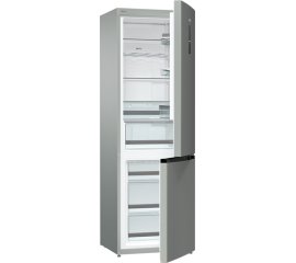 Gorenje NRK6192TX4 frigorifero con congelatore Libera installazione 307 L Grigio, Metallico
