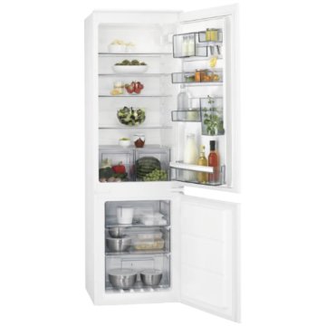 AEG SCB6182VNS frigorifero con congelatore Da incasso 192 L Bianco