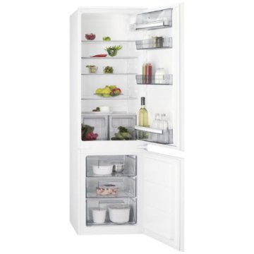 AEG SCB6181XLS frigorifero con congelatore Da incasso 196 L Bianco