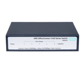 Hewlett Packard Enterprise OfficeConnect 1420 5G Non gestito L2 Gigabit Ethernet (10/100/1000) 1U Grigio
