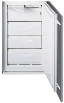 Smeg UKVI144AP congelatore Congelatore verticale Da incasso 86 L Nero