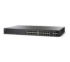 Cisco SG250X-24P Gestito L2/L3 Gigabit Ethernet (10/100/1000) Supporto Power over Ethernet (PoE) 1U Nero