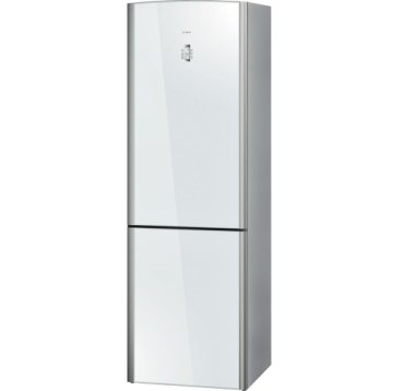Bosch KGH36S20GB frigorifero con congelatore Libera installazione Argento, Bianco