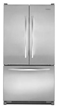 KitchenAid KBFS20EVMS frigorifero side-by-side Libera installazione Argento