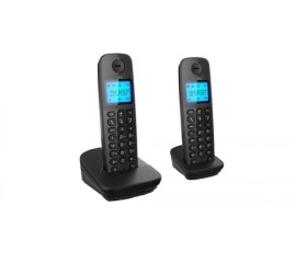 AEG VOXTEL D120 Twin Telefono DECT Identificatore di chiamata Nero
