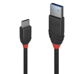Lindy 36915 cavo USB 0,5 m USB 3.2 Gen 1 (3.1 Gen 1) USB A USB C Nero