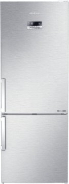 Grundig GKN 27931 FXP frigorifero con congelatore Libera installazione 501 L Stainless steel