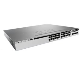 Cisco 3850-24S-S Gestito L3 Gigabit Ethernet (10/100/1000) 1U Nero, Grigio