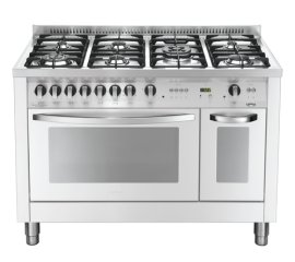 Lofra PBPD126GV+E/2Ci Cucina freestanding Gas Bianco A