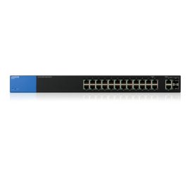 Linksys LGS326 Gestito Gigabit Ethernet (10/100/1000) Nero, Blu