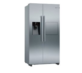 Bosch Serie 6 KAG93AIEP frigorifero side-by-side Libera installazione 560 L E Acciaio inossidabile
