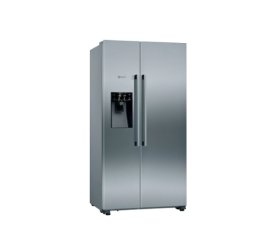 Neff KA3923IE0 frigorifero side-by-side Libera installazione 562 L E Nero, Grigio