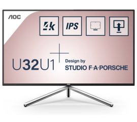 AOC U32U1 Monitor PC 80 cm (31.5") 3840 x 2160 Pixel 4K Ultra HD LED Nero