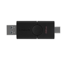 Kingston Technology DataTraveler Duo unità flash USB 32 GB USB Type-A / USB Type-C 3.2 Gen 1 (3.1 Gen 1) Nero