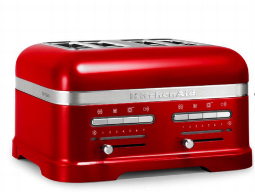 KitchenAid 5KMT4205ECA tostapane 4 fetta/e Rosso 2500 W e' ora in vendita su Radionovelli.it!