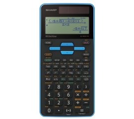 Sharp SH-ELW531TG calcolatrice Tasca Calcolatrice con display Nero, Blu