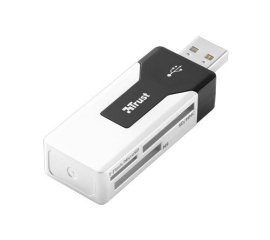 Trust 36-in-1 USB2 Mini Cardreader CR-1350p lettore di schede Bianco