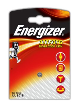 Energizer 377/376 Batteria monouso Ossido d'argento (S)