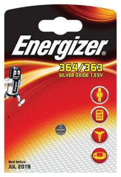 Energizer 364/363 Batteria monouso Ossido d'argento (S)