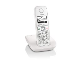 Gigaset E260 Telefono DECT Identificatore di chiamata Bianco