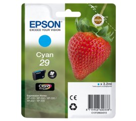 Epson Strawberry 29 C cartuccia d'inchiostro 1 pz Originale Resa standard Ciano