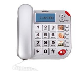 Brondi Super Bravo Plus Telefono analogico Identificatore di chiamata Bianco