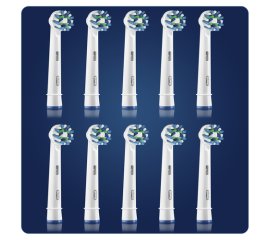 Oral-B CrossAction Testine di ricambio per spazzolino 8 + 2 Extra