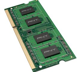PNY 4GB, DDR3, 1600 MHz, 1.5 V, SO-DIMM memoria