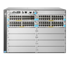 HPE 5412R 92GT PoE+ & 4-port SFP+ (No PSU) v3 zl2 Gestito L3 Gigabit Ethernet (10/100/1000) Supporto Power over Ethernet (PoE) 7U Grigio