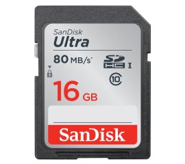 SanDisk Ultra 16 GB SDHC UHS-I Classe 10