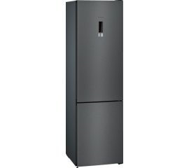 Siemens iQ300 KG39N7XEB frigorifero con congelatore Libera installazione 368 L E Nero, Stainless steel
