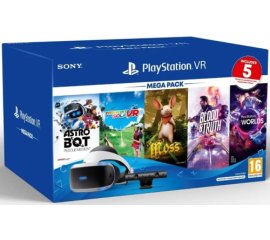 Sony PS VR – Mega Pack v3 Occhiali immersivi FPV 610 g Nero, Bianco