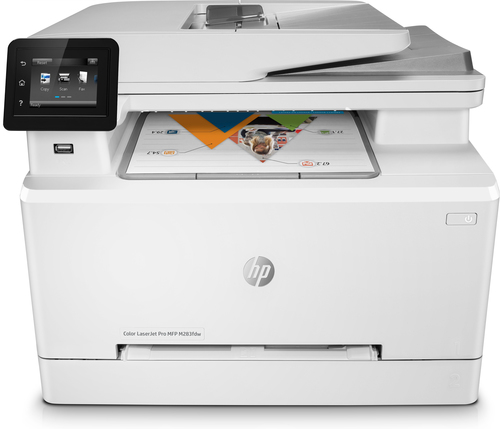 HP Color LaserJet Pro Stampante multifunzione M283fdw, Stampa, copia, scansione, fax, stampa da porta USB frontale; scansione verso e-mail; stampa fronte/retro; alimentatore automatico di documenti (A e' tornato disponibile su Radionovelli.it!