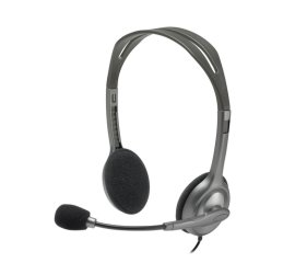 Logitech H111 Stereo Headset Auricolare Cablato A Padiglione Ufficio Grigio