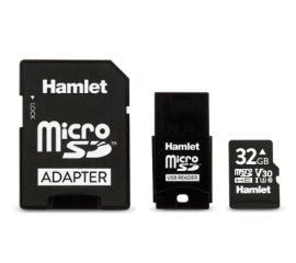 Hamlet XSD032-U3V30 memoria flash 32 GB MicroSD Classe 10