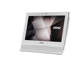 MSI Pro 16T 10M-002XEU Intel® Celeron® 5205U 39,6 cm (15.6") 1366 x 768 Pixel Touch screen 4 GB DDR4-SDRAM 256 GB SSD PC All-in-one Wi-Fi 5 (802.11ac) Bianco
