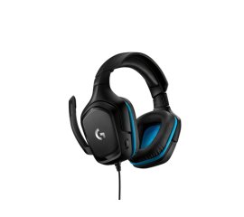Logitech G G432 7.1 Surround Sound Wired Gaming Headset Auricolare Cablato A Padiglione Giocare Nero, Blu