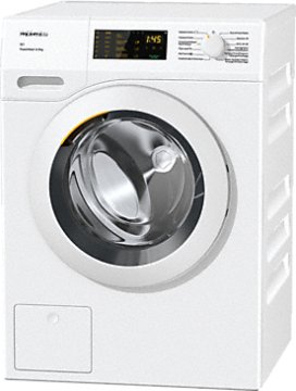 Miele WCD330 WCS PWash&8kg lavatrice Caricamento frontale 1400 Giri/min Bianco
