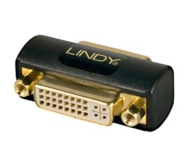 Lindy 41233 adattatore per inversione del genere dei cavi DVI Nero