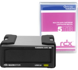 Overland-Tandberg 8882-RDX dispositivo di archiviazione di backup Disco di archiviazione RDX cartridge 5000 GB