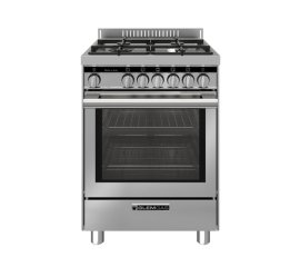 Glem Gas ST664VI cucina Elettrico/Gas Stainless steel A