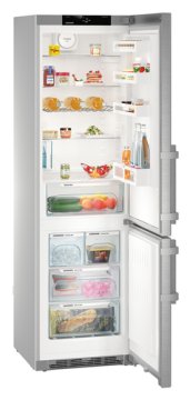 Liebherr CNef 4845 Comfort frigorifero con congelatore Libera installazione 366 L D Argento