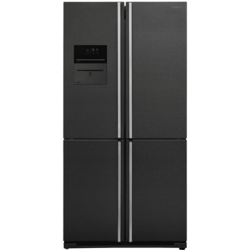 Sharp SJ-F2560EVA-EU frigorifero side-by-side Libera installazione 556 L Nero